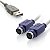 CABO CONVERSOR USB 2 PORTAS PS2 WI046 MULTILASER - Imagem 2