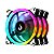 KIT COOLER GABINETE RISE MODE ENERGY C/ 3 FANS 120MM ARGB 1650RPM - Imagem 1