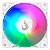 KIT 3 FANS GAMER RISE MODE X LED RAIMBOW BRANCO RM-XLD-02-RBW - Imagem 3