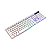 TECLADO GAMER SEMI MECANICO  RISE MODE G1FULL RGB USB BRANCO RMTG01FW - Imagem 2