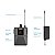MICROFONE SEM FIO LELONG LE-925 UHF DUPLO HEADSET E LAPELA - Imagem 3