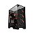 GABINETE GAMER PCYES FORCEFIELD DOME BLACK VULCAN - Imagem 1
