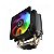 COOLER PARA PROCESSADOR TUNDRA 120 BLACK VULCAN LED RAINBOW PC YES - ACTBKA120 - Imagem 2