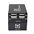 EXTENSOR HUB 4 PORTAS USB VIA CABO DE REDE CAT5/6 ATÉ 120 METROS - Imagem 3