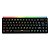 TECLADO MECANICO PCYES SHIYAN BLACK VULCAN  RGB  SWITCH BLUE TPSHB VBL - Imagem 1