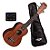 UKULELE SOPRANO NATURAL ELETROACUSTICO MALIBU 21S EQ COM CAPA - Imagem 1