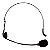 MICROFONE COM FIO HEADSET KADOSH KMH5 MINI XLR PRETO - Imagem 1