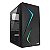 GABINETE GAMER VINIK TWIN EDGE PRETO  LATERAL ACRILICO GGTEACBK - Imagem 2