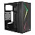 GABINETE GAMER VINIK TWIN EDGE PRETO  LATERAL ACRILICO GGTEACBK - Imagem 3