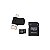 CARTAO DE MEMORIA MICRO SD 128GB 4K V30 MULTILASER CLASSE 10 COM ADAPTADOR V8 E USB MC153 - Imagem 2