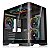 GABINETE GAMER RISE MODE GALAXY CURVED MINI TOWER S/FAN - Imagem 2