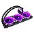 WATER COOLER GAMER RISE MODE BLACK 360MM RGB TDP 270W RM-WCB-07-ARGB - Imagem 4