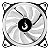 COOLER FAN RISE MODE GALAXY 120MM BRANCO RM-FN-01-BW - Imagem 1