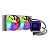WATER COOLER TUNDRA WHITE GHOST ARGB 240MM PCYES WCTWG240 - Imagem 1