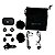 MICROFONE LAPELA DUPLO SEM FIO WIRELESS HOLLYLAND LARK M2  TIPO C - Imagem 4