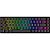 TECLADO MAGNÉTICO AKKO MONSGEEK FUN68 RGB 8K SWITCH AKKO GLARE LINEAR PRETO - Imagem 1