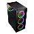 GABINETE GAMER RISE MODE GLASS  MID TOWER LATERAL E FRENTE DE VIDRO RM-CA-06X-FB - Imagem 3