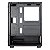 GABINETE GAMER RISE MODE GLASS  MID TOWER LATERAL E FRENTE DE VIDRO RM-CA-06X-FB - Imagem 2