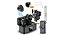 MICROFONE DE LAPELA DUPLO LIGHTNING/IPHONE SEM FIO WIRELESS  GOLD - Imagem 1