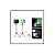 ILUMINADOR RETANGULAR LED RGB 14" COM TRIPE 2M PM-36 - Imagem 2