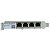 PLACA DE REDE GIGABIT QUAD PORT 1X RJ45 PCI-E X1 Rj45 PCYES LC1000-4P - Imagem 2