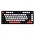TECLADO MECANICO PCYES 75% ARKEUM BLACK VULCAN SWITCH BLUE - Imagem 2