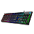 TECLADO USB GAMER PRETO HP K500F RGB - Imagem 1