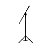 PEDESTAL PARA MICROFONE VISAO MUSICAL SEM REGULAGEM DE ALTURA VPM-B BK - Imagem 1