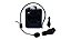 MICROFONE PROFESSOR UF-8202/K 150 / LE-608  BRANCO/PRETO - Imagem 2