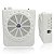 MICROFONE PROFESSOR UF-8202/K 150 / LE-608  BRANCO/PRETO - Imagem 1