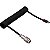 CABO COILED HELIX USB E TIPO C FORTREK  PRETO - Imagem 2
