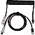 CABO COILED HELIX USB E TIPO C FORTREK  PRETO - Imagem 1