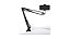 SUPORTE BRAÇO ARICULADO MESA PARA CELULAR WEBCAM LUZ MICROFONE LIVE IT BLUE LE-3414 - Imagem 1