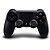 CONTROLE  PARALELO PLAY4 JOYSTICK DUALSHOCK 4 PRETO PS4 SEM FIO BLUETOOTH - Imagem 2