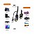 Cabo Hdmi Macho x Displayport Macho Com Alimentação - Imagem 2