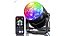 MINI GLOBO LUZ GIRATORIA  LUATEK JM-08 - Imagem 1