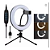 RING LIGHT DE MESA 8" C/ TRIPÉ E SUPORTE PARA CELULAR - LELONG - LE-762 - Imagem 1