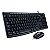 KIT TECLADO E MOUSE USB SEM FIO LOGITECH MK200 - Imagem 1