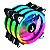 KIT COOLER RISE MODE SMART 3 FANS 120MM RGB RM-FN-02-RGB - Imagem 4