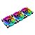 KIT COOLER RISE MODE SMART 3 FANS 120MM RGB RM-FN-02-RGB - Imagem 1