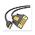 CABO USB SERIAL UGREEN DB9 1M - Imagem 2