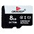 CARTAO DE MEMORIA MICRO SD 8GB COM ADAPTADOR SD GRASEP - Imagem 1
