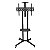 SUPORTE PEDESTAL DE CHAO COM RODINHAS AQUARIO PARA TV DE 37" A 70"  RACK-100 - Imagem 2