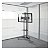 SUPORTE PEDESTAL DE CHAO COM RODINHAS AQUARIO PARA TV DE 37" A 70"  RACK-100 - Imagem 5