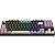 TECLADO MECÂNICO GAMER REDRAGON KUMARA RGB PRETO CINZA E AMARELO SWITCH MARROM TKL K552LGY-RGB - Imagem 1