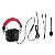 FONE DE OUVIDO HEADSET GAMER REDRAGON CRAGBLADE H541 PRETO - Imagem 3
