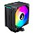COOLER PARA PROCESSADOR RISE MODE 6 STORM BLACK RM-ACT6-ARGB 120MM PRETO AMD INTEL - Imagem 2