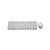 KIT TECLADO E MOUSE BLUETOOTH LOGITECH MK250 BRANCO - Imagem 1