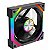 KIT FANRISE MODE MAGNETO PRO 3X120MM ARGB 2000RPM COM CONTROLADORA - Imagem 2