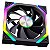 KIT FANRISE MODE MAGNETO PRO 3X120MM ARGB 2000RPM COM CONTROLADORA - Imagem 1